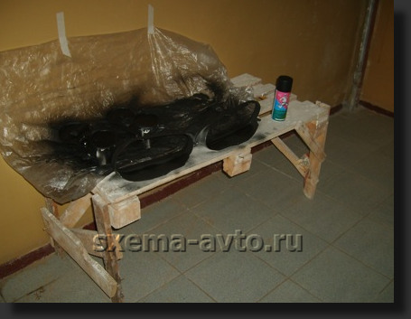 Снимок42 Как покрасить фары в черный цвет своими руками