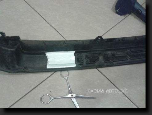 Подсветка молдинга надписи "CARIB" своими руками