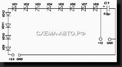 Как уменьшить напряжение с 5 до 3 вольт схема