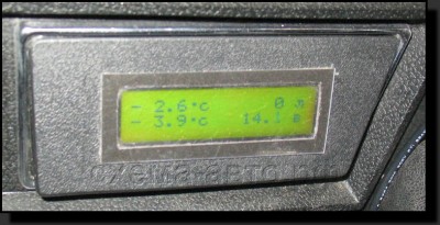 Цифровой измеритель остатка топлива и напряжения АКБ для автомобиля (ATMega8).