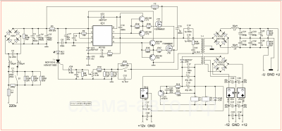 Схема Power Supply IR2153